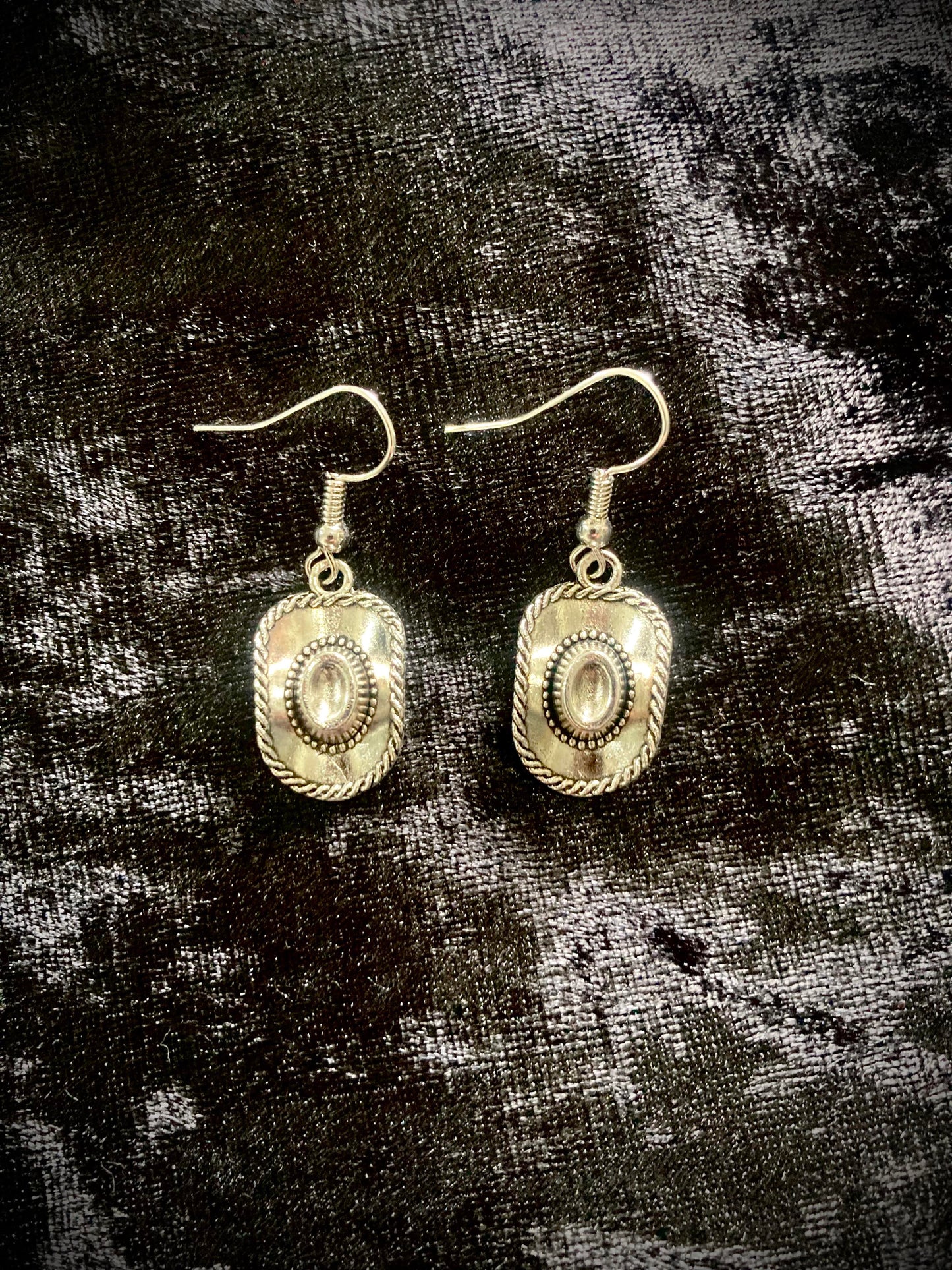 Cowgirl Hat Earrings