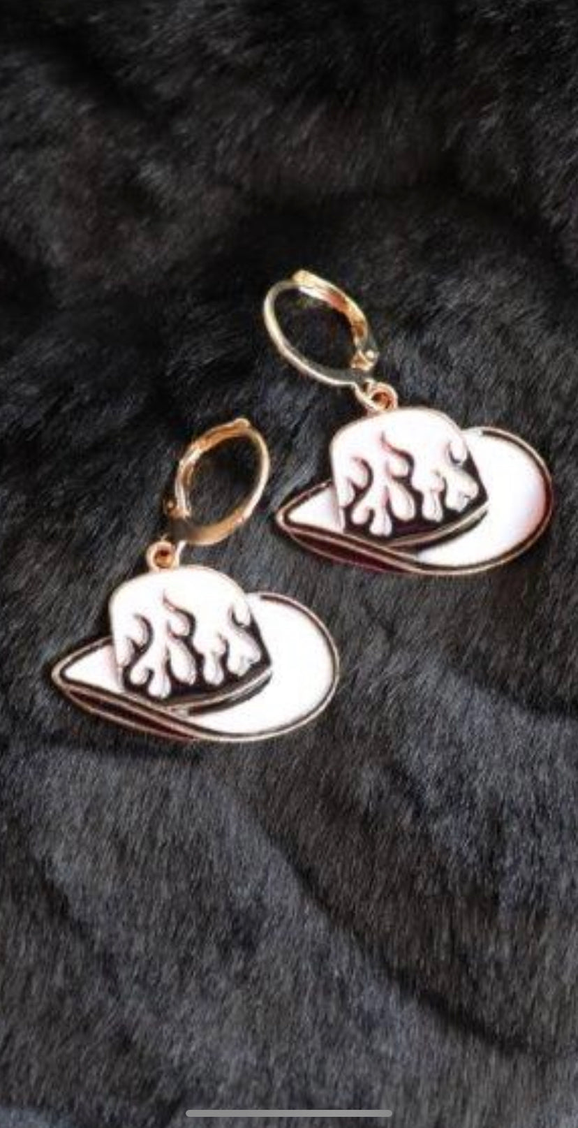Cowboy Hat Earrings