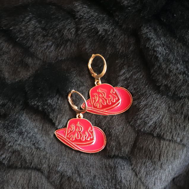 Cowboy Hat Earrings
