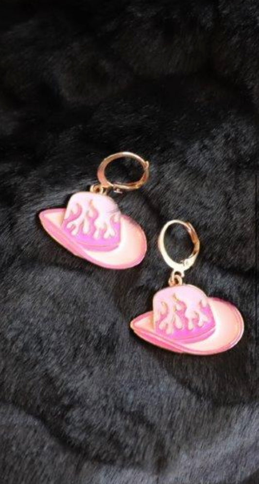 Cowboy Hat Earrings